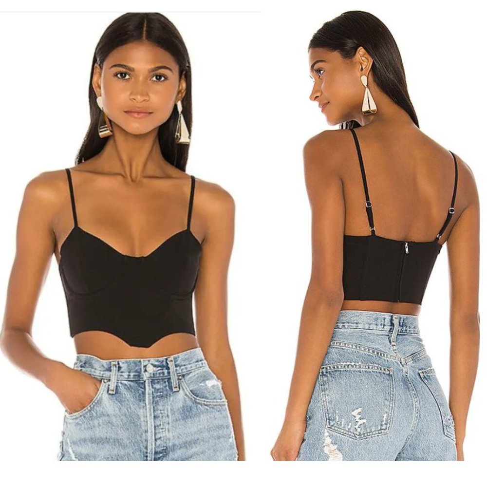 NBD Lacey Bustier Top